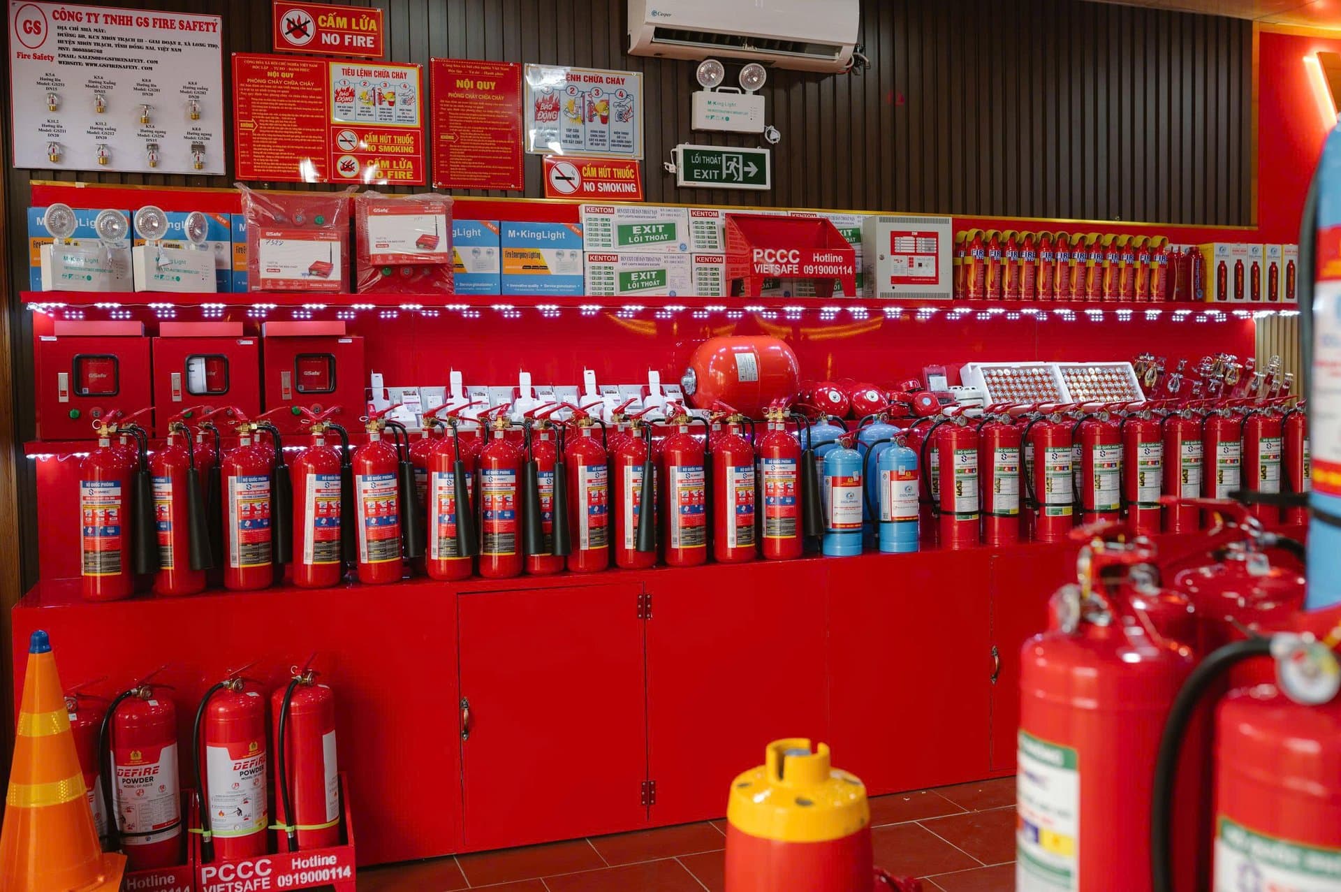 Showroom thiết bị PCCC VietSafe Chi nhánh Bình Phước