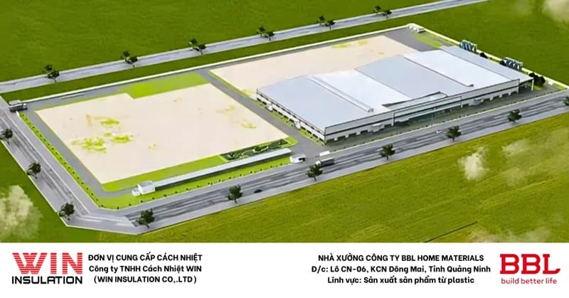 Dự án PCCC BBL HOME - Nhà máy vật liệu xây dựng tại Đồng Nai / Bình Dương